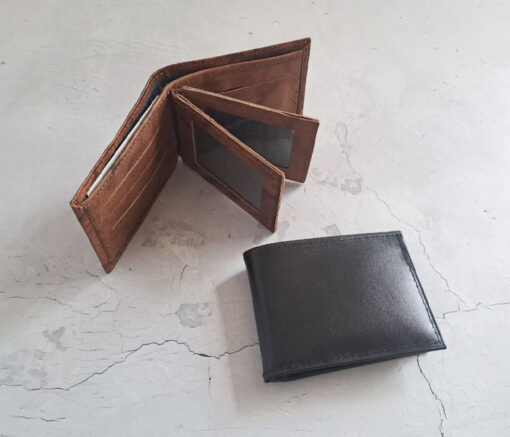 BILLETERA CUERO C/CIERRE
