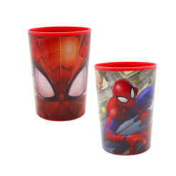 VASO PLÁSTICO -SPIDERMAN