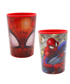 VASO PLÁSTICO -SPIDERMAN