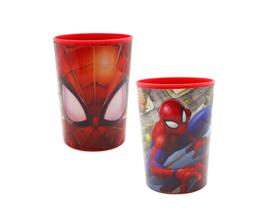 VASO PLÁSTICO -SPIDERMAN