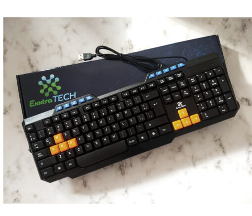TECLADO  CON CABLE USB