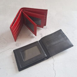 Alternative view of BILLETERA CUERO CON VOLANTES