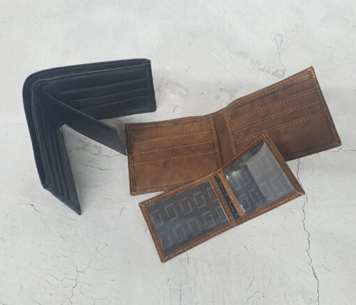 BILLETERA CUERO CON PORTA TARJETA - Imagen 2