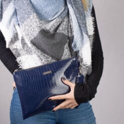Alternative view of SOBRE XL  CROCO AZUL  - MANRAY