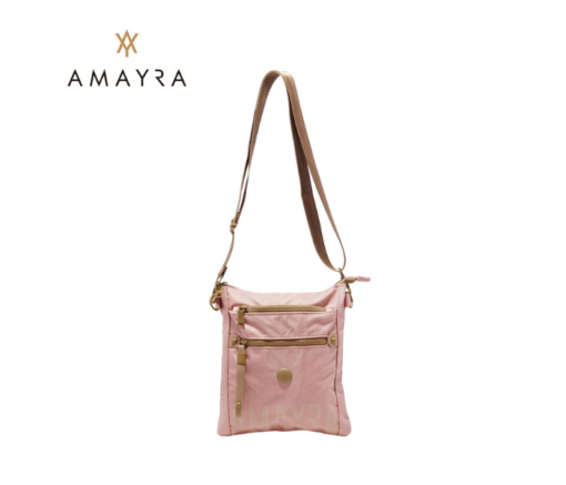 BANDOLERA SATINADA ROSA AMAYRA