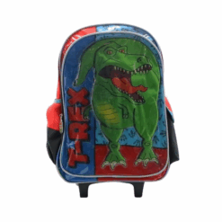 MOCHILA C/CARRO 18" MUNDO DINO /  CRESKO