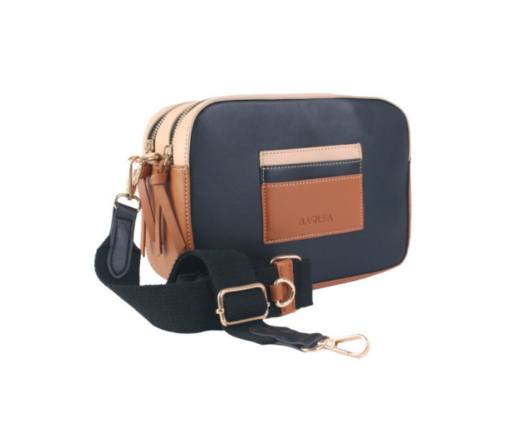 BANDOLERA SIMIL P.U TRICOLOR BASILEA