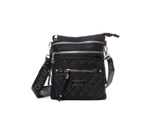 CARTERA BANDOLERA SATINADA QUEENS