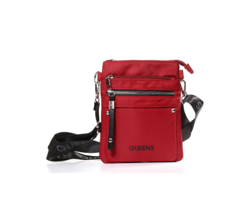 CARTERA BANDOLERA SATINADA QUEENS