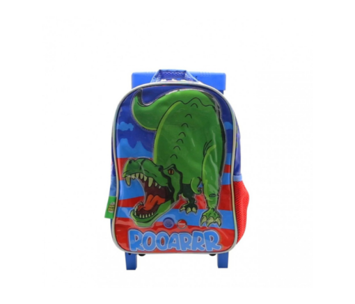 MOCHILA 12" C/CARRO DINO CRESKO