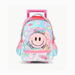 MOCHILA 18" C/CARRO SMILE / FOOTY
