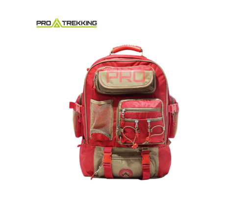 MOCHILA 18" ROJO PRO TREKKING CAMPING