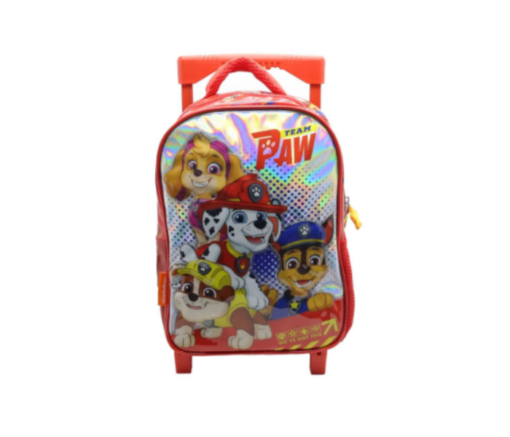 MOCHILA 12" C/CARRO PAW PATROL CRESKO