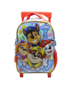 MOCHILA 12" C/CARRO PAW PATROL CRESKO