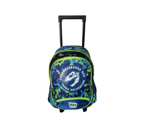 MOCHILA 18" DINO C/CARRO / SKORA
