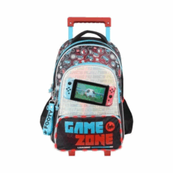 MOCHILA 18" C/CARRO GAME ZONE / FOOTY