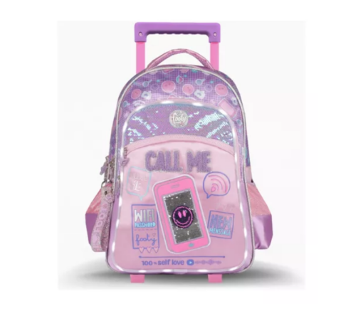 MOCHILA 18" CALL ME C/CARRO / FOOTY - Imagen 2