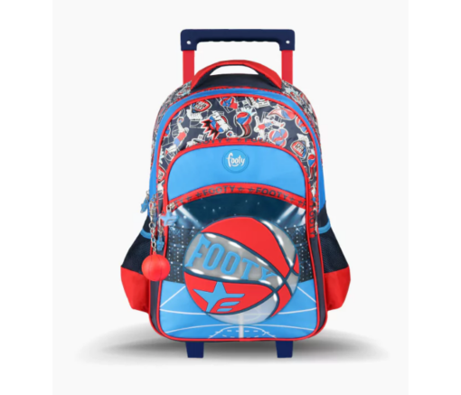 MOCHILA 18" JUMP C/CARRO / FOOTY - Imagen 2