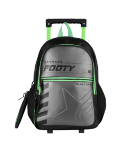 MOCHILA 18" C/CARRO STAR KIDS / FOOTY