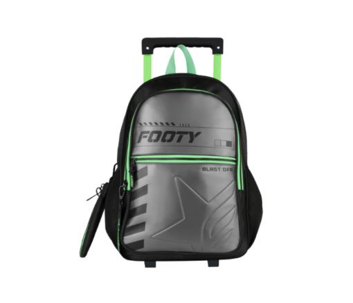 MOCHILA 18" C/CARRO STAR KIDS / FOOTY