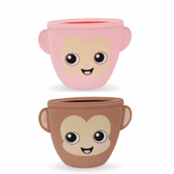 PORTA SNACK ROSA X 2 -  MONO LULO