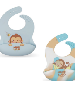 SET X 2 BABEROS CELESTE - MONO LULO