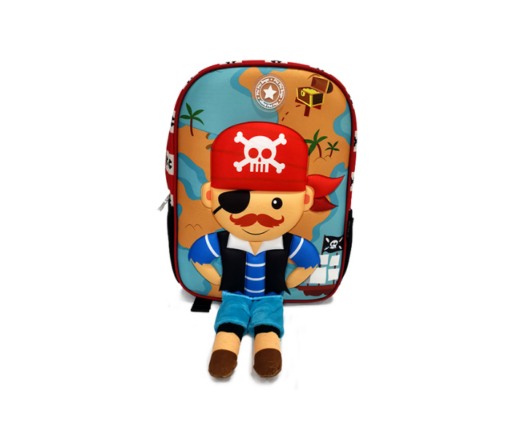 MOCHILA 12" PIRATA /  PHI PHI TOYS