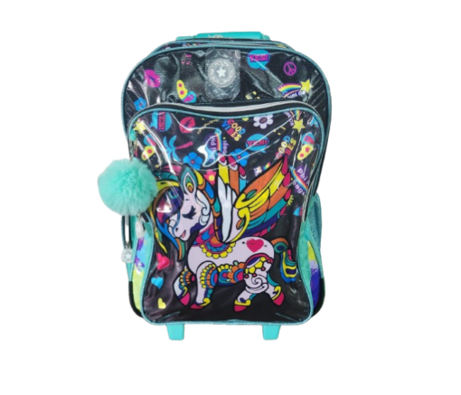 MOCHILA  20" UNICORNIO C/CARRO / PHI PHI TOYS