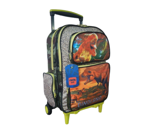 MOCHILA 18" C/CARRO DINO / OWEN