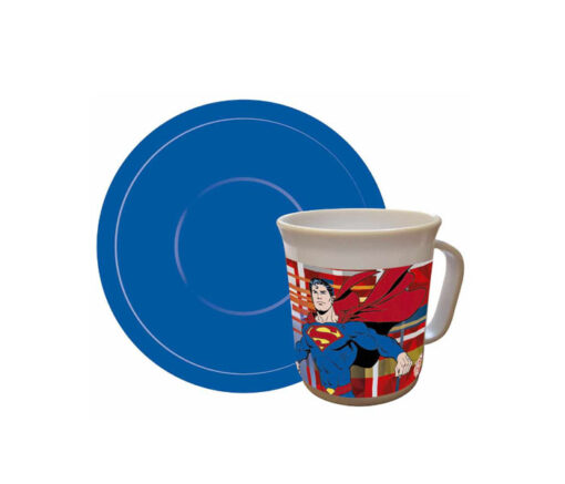 TAZA CON PLATO - SUPERMAN