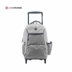 MOCHILA 18" C/CARRO GRIS  / UNICROSS