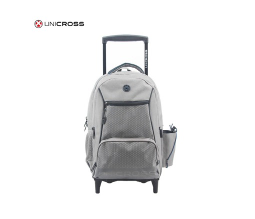 MOCHILA 18" C/CARRO GRIS  / UNICROSS