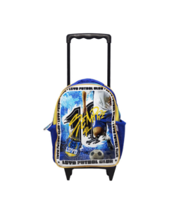 MOCHILA 12" C/CARRO AZ. FRANCIA FUTBOL LSYD