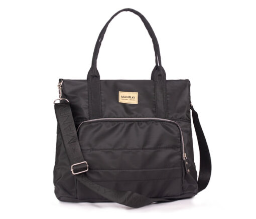CARTERA TOTE NEGRO MANRAY