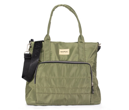 CARTERA TOTE VERDE MANRAY