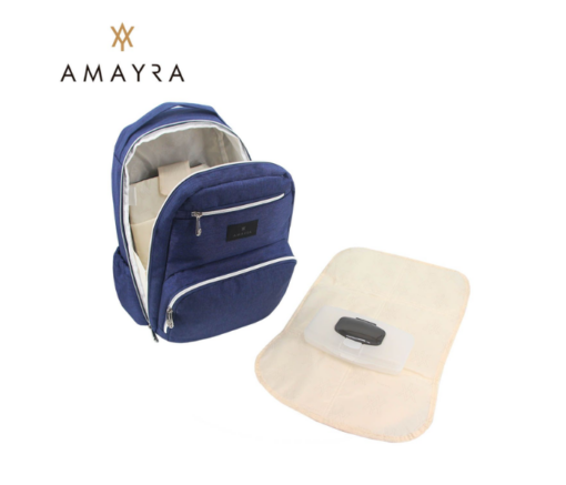 MOCHILA AZUL MATERNAL AMAYRA - Imagen 2