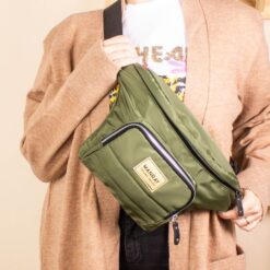 RIÑONERA XXL VERDE - MANRAY