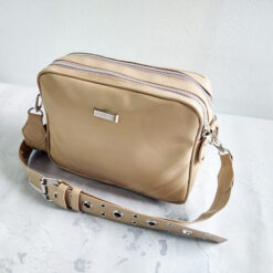 BANDOLERA DOBLE CAMEL   - MANRAY