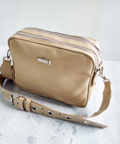 BANDOLERA DOBLE CAMEL   - MANRAY