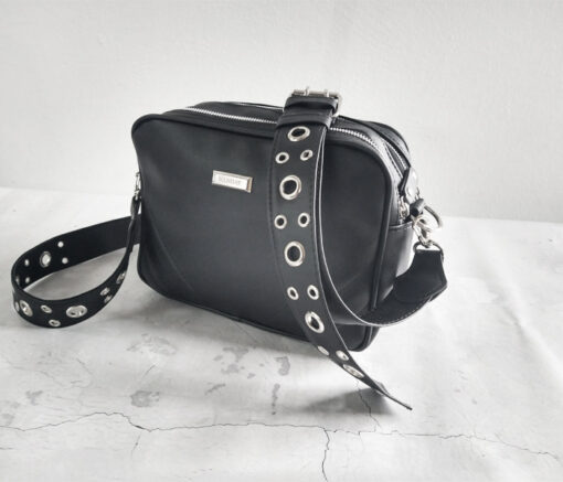 BANDOLERA DOBLE NEGRA  - MANRAY