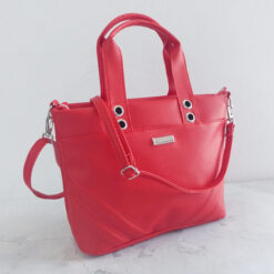 BANDOLERA MINI TOTE ROJO -  MANRAY