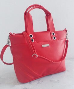 BANDOLERA MINI TOTE ROJO -  MANRAY