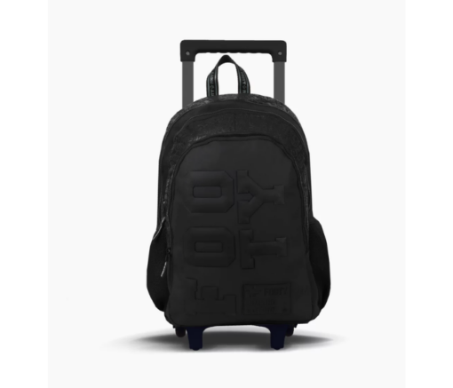 MOCHILA C/CARRO 18" RUBBER NEGRO FOOTY