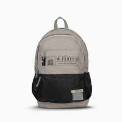 MOCHILA 18" NEVER STOP GRIS C/NEGRO FOOTY