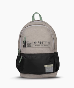MOCHILA 18" NEVER STOP GRIS C/NEGRO FOOTY