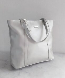CARTERA TOTE PLATA -  MANRAY