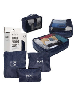 ORGANIZADOR DE VIAJE SET X 6 PIEZAS  - SQUASH