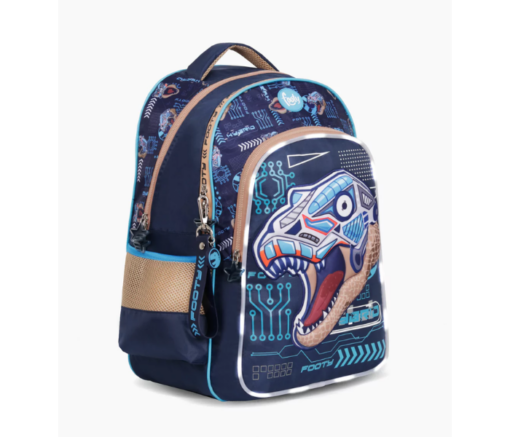 MOCHILA 18" TRANSFORMER AZUL -  FOOTY - Imagen 2