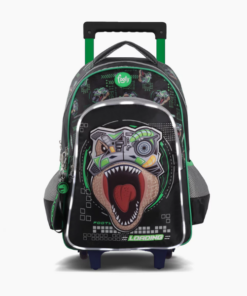 MOCHILA C/CARRO 18" NEGRA -  FOOTY