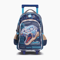 MOCHILA C/CARRO 18" AZUL -  FOOTY